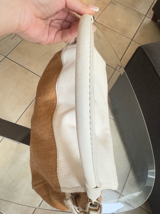 Kate Spade White Raffia Bag - Picture 8 of 14